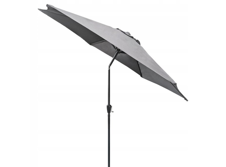 Záhradný slnečník ORLANDO 300 cm - s kĺbom - svetlo šedý