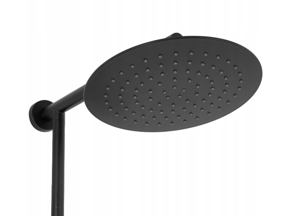 Sprchová súprava REA ALDI s výtokom do vane - čierna