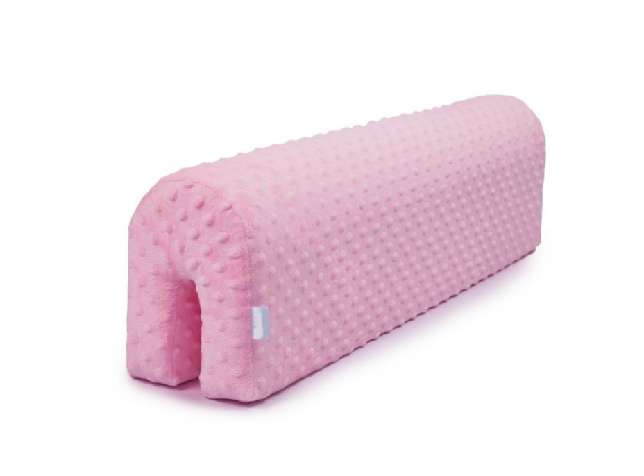 Chránič na detskú posteľ MINKY 90 cm - ružový