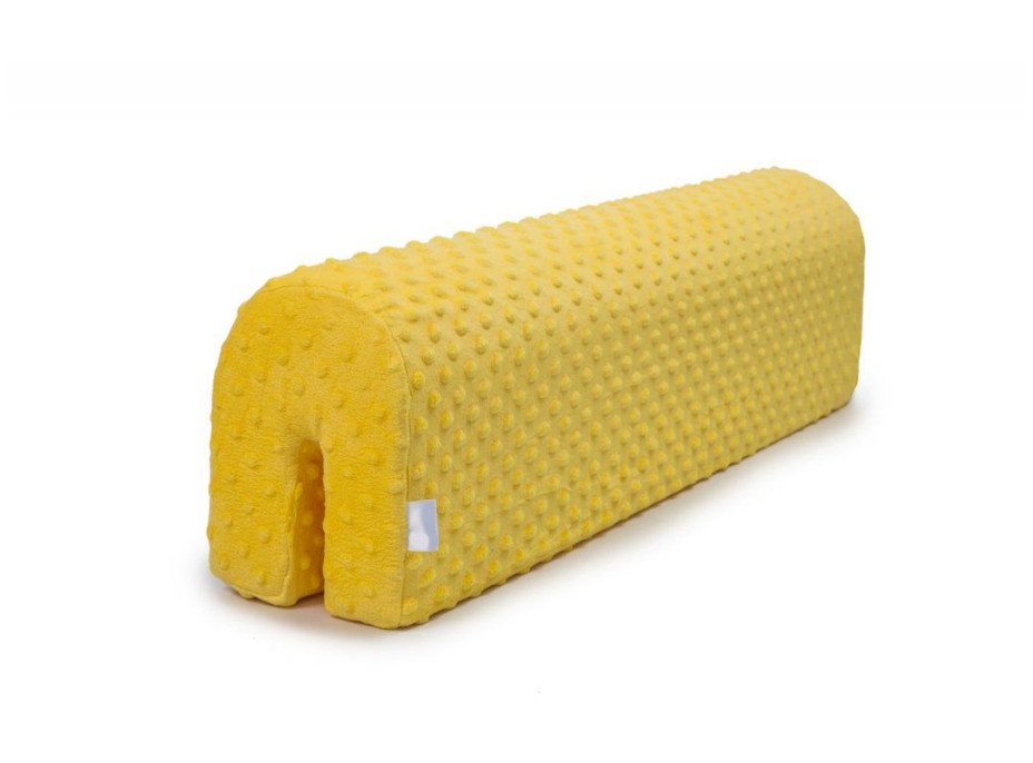 Chránič na detskú posteľ MINKY 80 cm - žltý