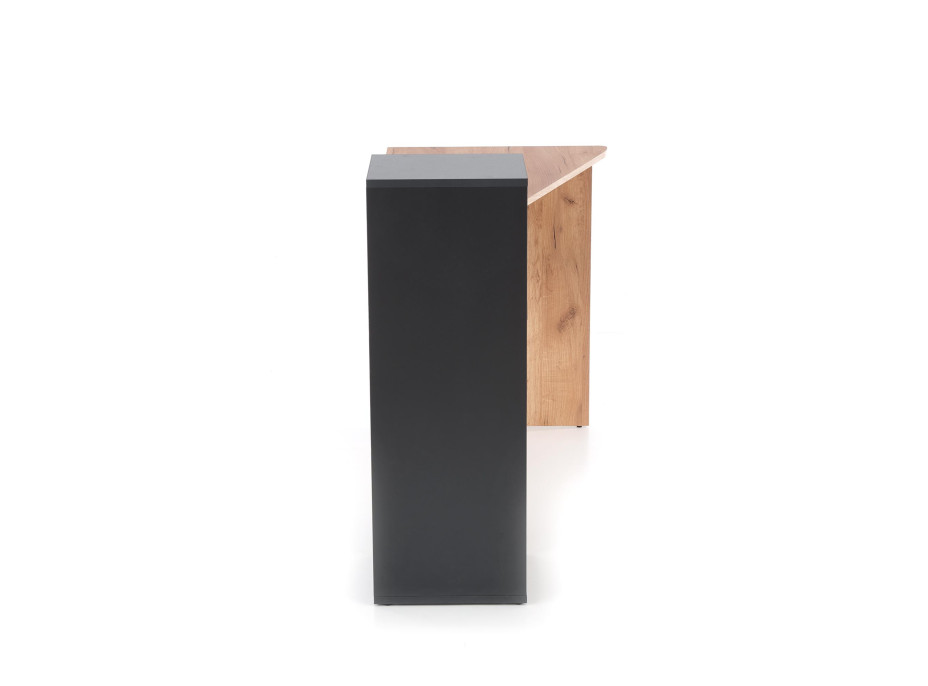 Písací stôl CONTI - dub wotan/ antracit