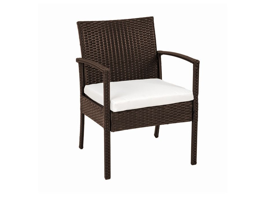 Záhradný ratanový nábytok JAMAICA set 4ks sivý