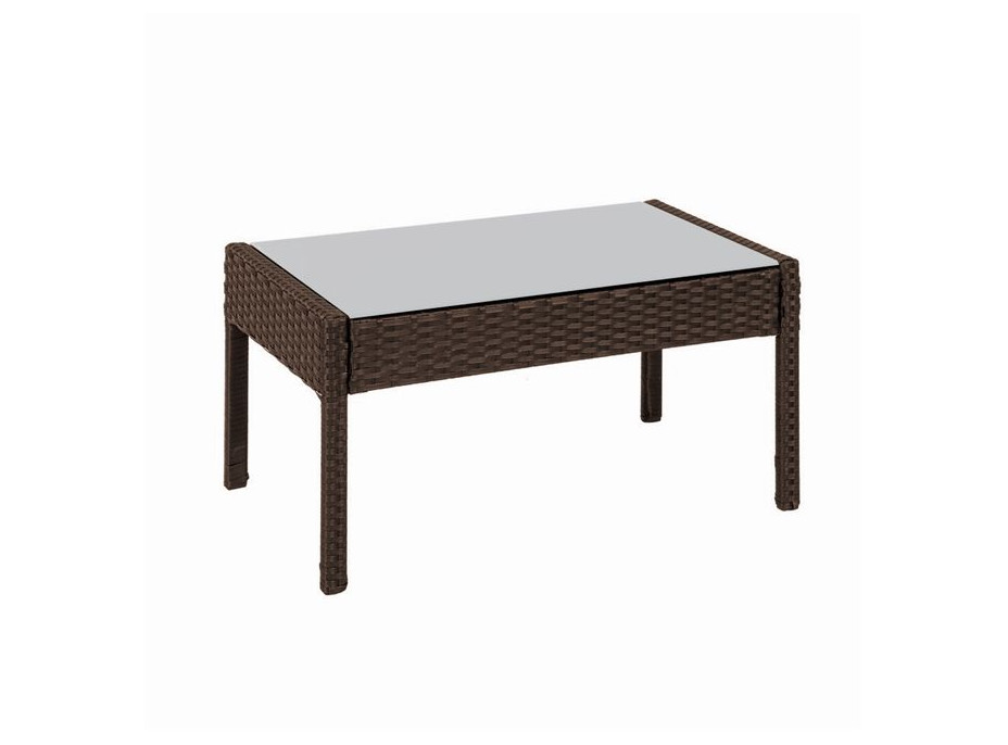 Záhradný ratanový nábytok JAMAICA set 4ks sivý