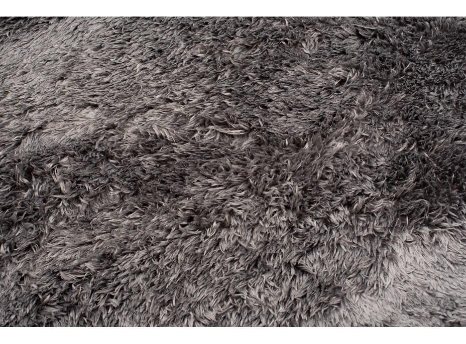 Plyšový koberec EXTRA - šedý