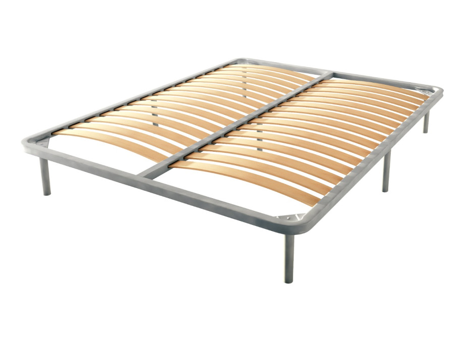 Kovová posteľ - rošt s nohami - Luxury - 200x80 cm