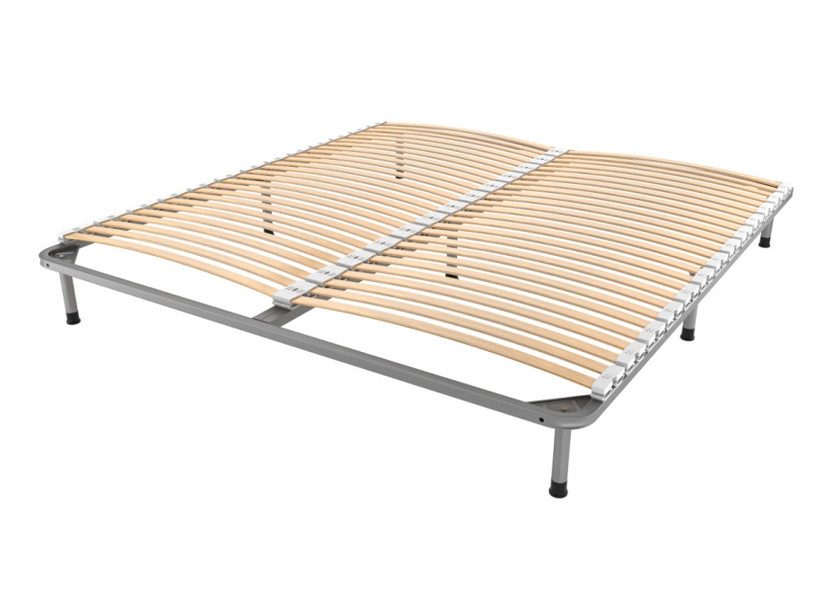 Kovová posteľ - rošt s nohami - Premium - 200x100 cm