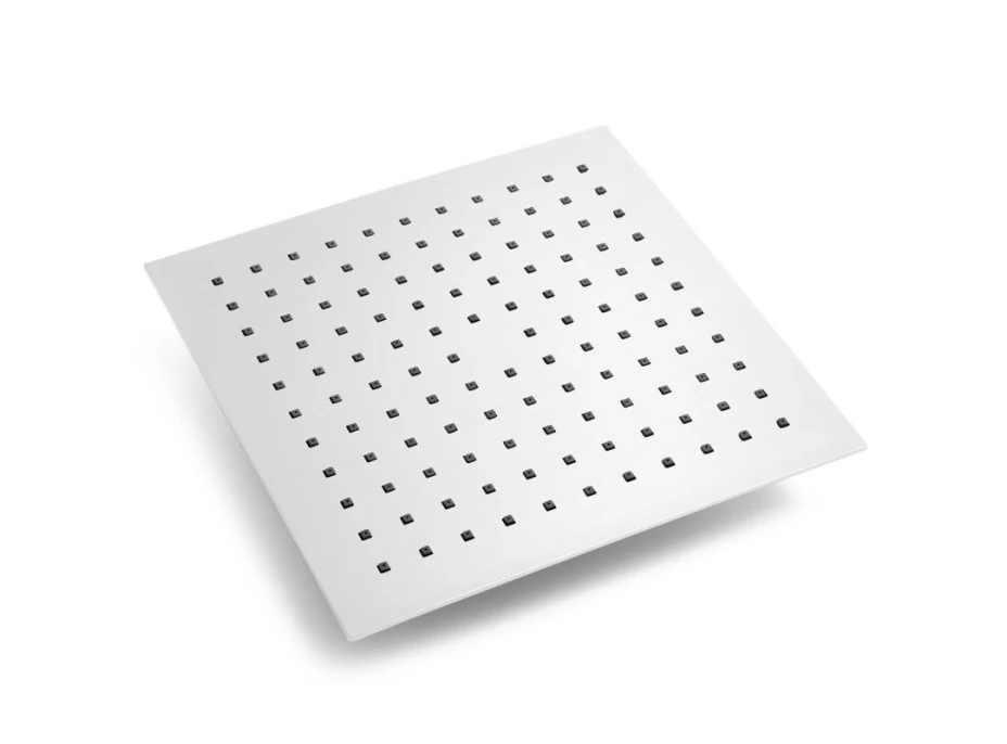 Sprchová dažďová hlavica YOKA SLIM - hranatá - 25 cm - chrómová