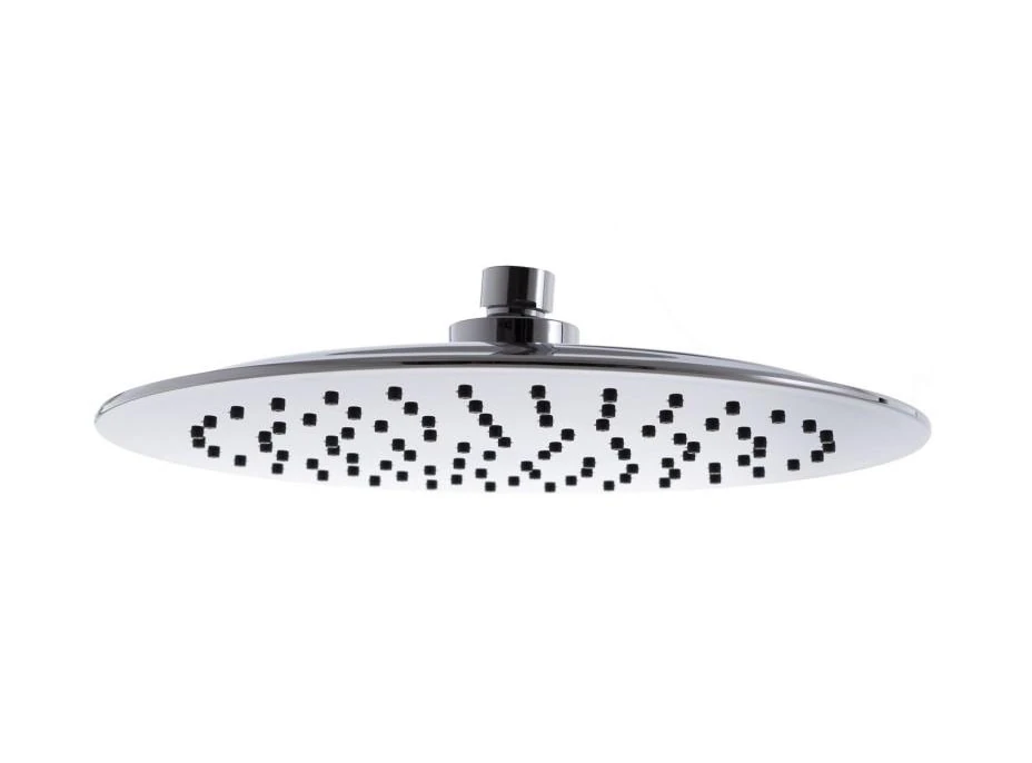 Sprchová dažďová hlavica YOKA SLIM - guľatá - 25 cm - chrómová