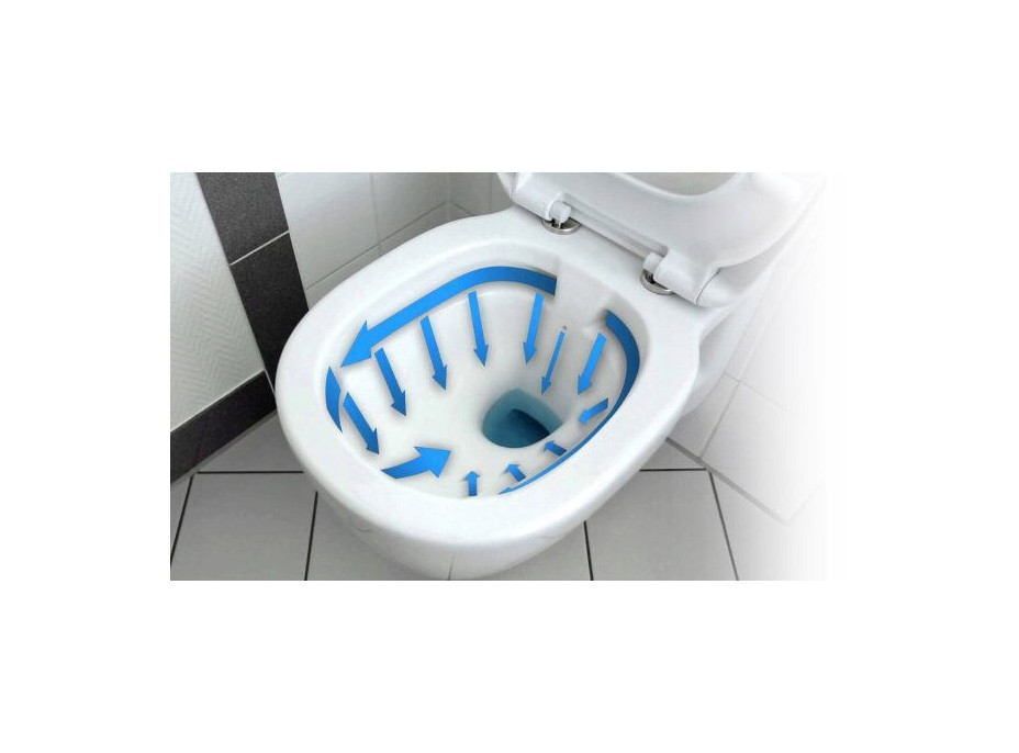 Závesné WC Rea CARLOS RIMLESS - brúsené zlato + Duroplast sedátko flat