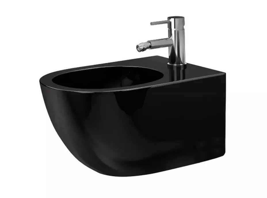 Závesný bidet MAXMAX Rea CARLO mini - čierne