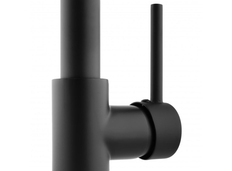 Kuchynská batéria WIKI s 2 výtokmi - čierna