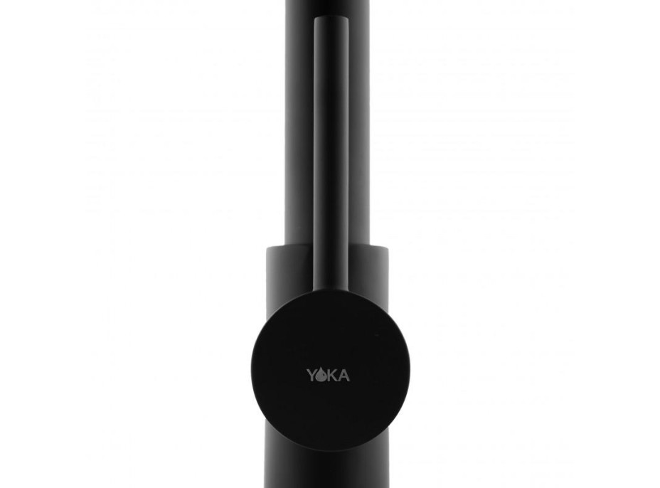 Kuchynská batéria WIKI s 2 výtokmi - čierna