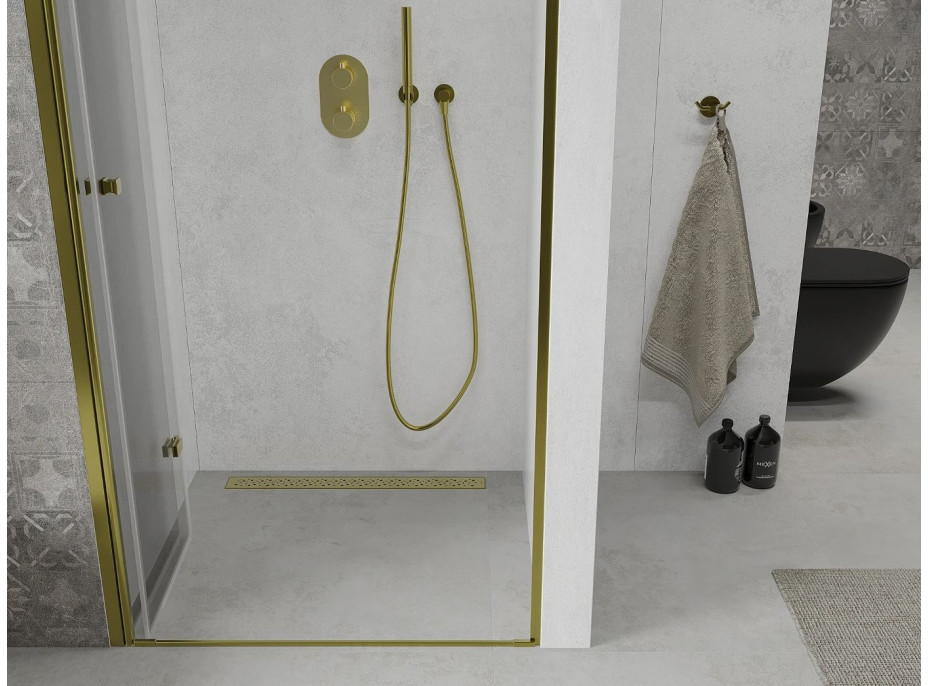 Sprchové dvere MAXMAX LIMA 70 cm - zlaté