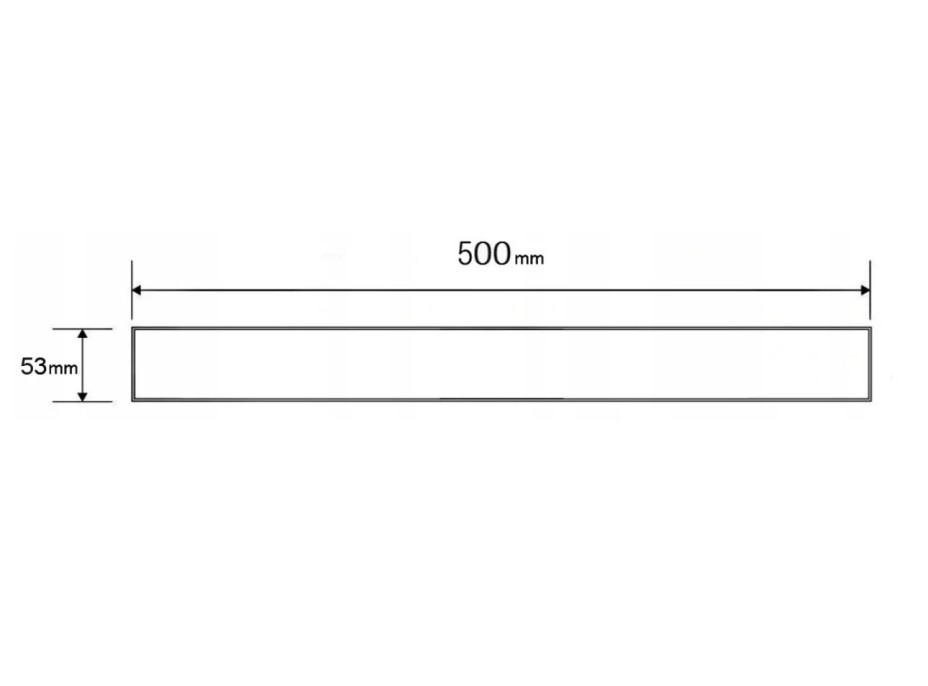 Sprchový žlab MAXMAX FLAT 2v1 - zlatý