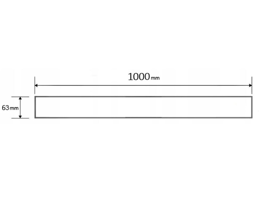 Sprchový žlab MAXMAX FLAT 2v1 - zlatý