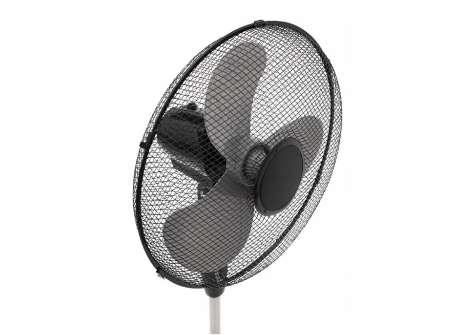 Stojanový ventilátor - čierny