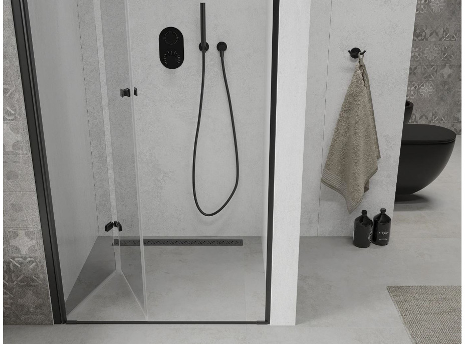 Sprchové dvere maxmax LIMA 110 cm - BLACK