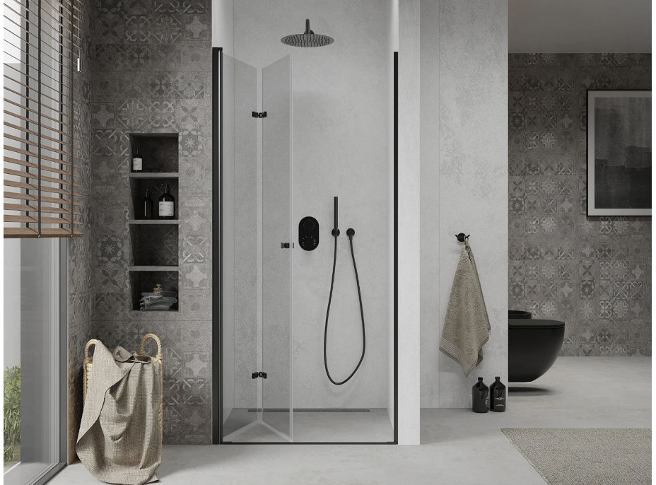 Sprchové dvere maxmax LIMA 100 cm - BLACK