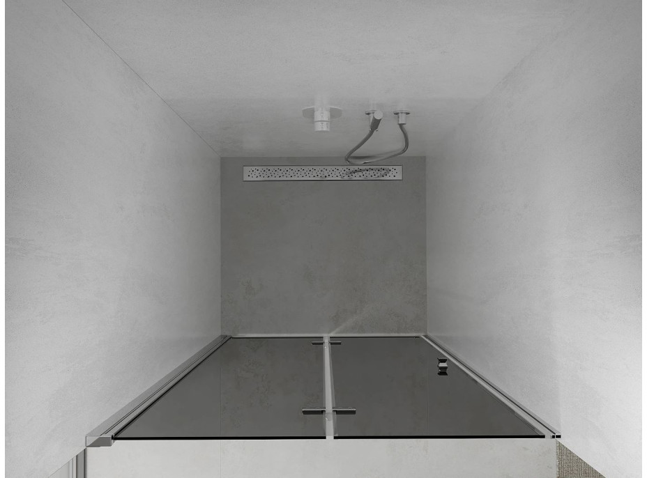 Sprchové dvere maxmax LIMA 100 cm - GRAFIT