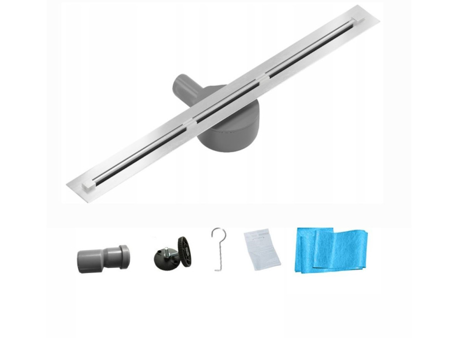Sprchový žľab MAXMAX Mexen FLAT 360 SUPER SLIM, 1051140