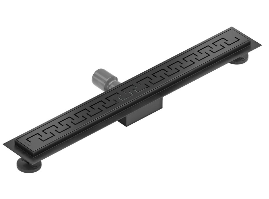 Sprchový žľab MEXEN GREEK BLACK - čierny