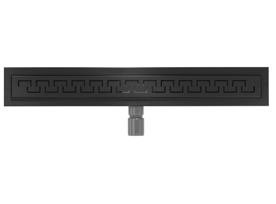 Sprchový žľab MEXEN GREEK BLACK - čierny