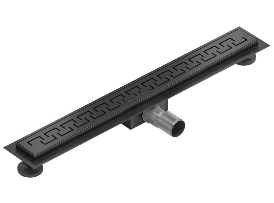 Sprchový žľab MEXEN GREEK BLACK - čierny