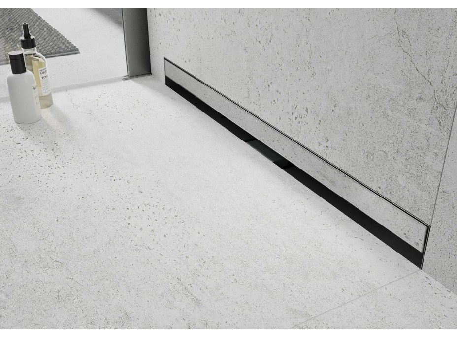 Sprchový žľab do steny NEO WALL 2v1 25-120 cm, 1030050