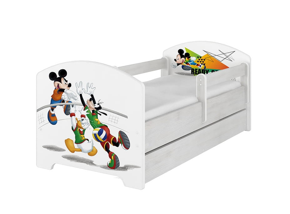 Detská posteľ Disney - MICKEY VOLLEYBALL 180x80 cm