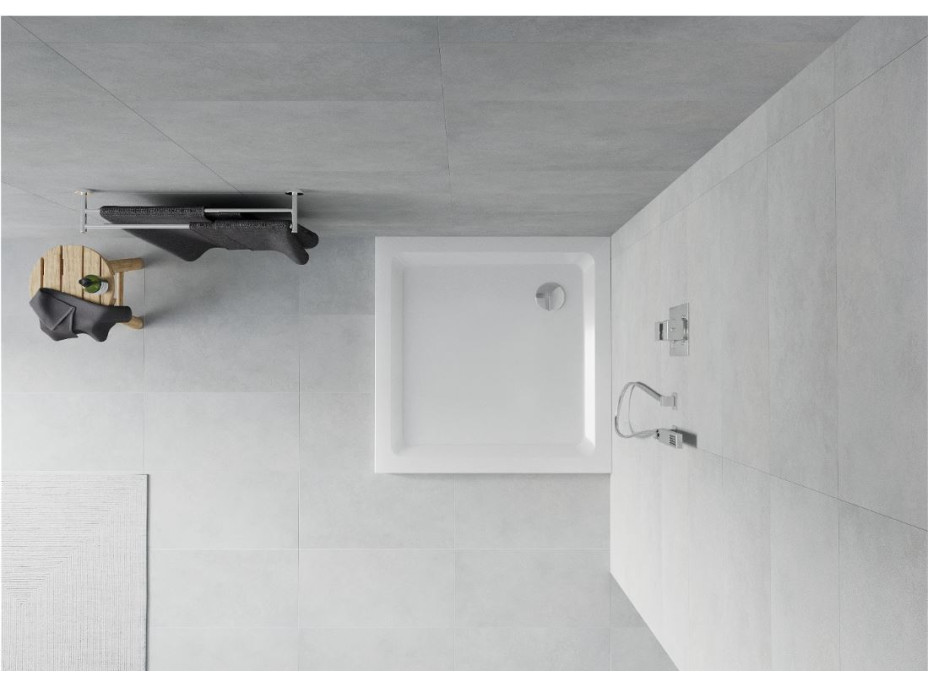 Sprchová vanička MAXMAX MEXEN SLIM 100x100 cm, 40101010