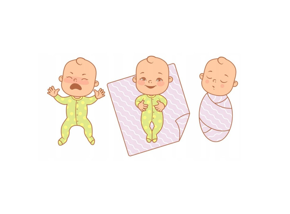 Detské mušelínové plienky BABY 70x80 cm - sada 3 ks - Boho srnka