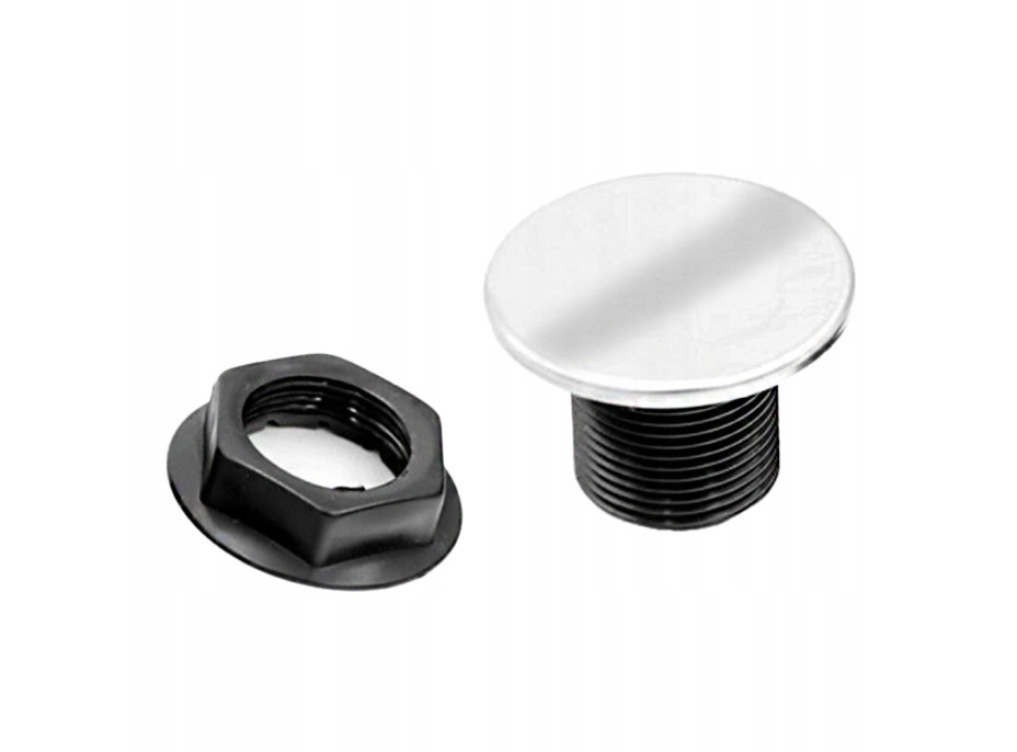 Kuchynský granitový drez REA NORTH - 48,5 x 59,5 cm - čierny prskaný