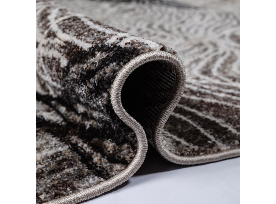 Kusový koberec PANNE wing - odtiene hnedej
