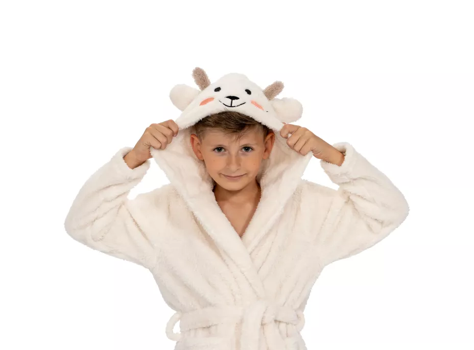 Detský župan KIDS - ovečka - 10-14 rokov