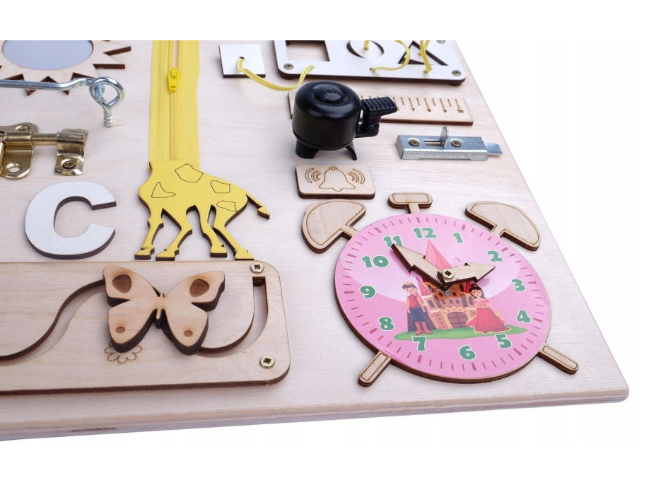 Interaktívna detská tabuľa - 50x37,5 cm - prírodná