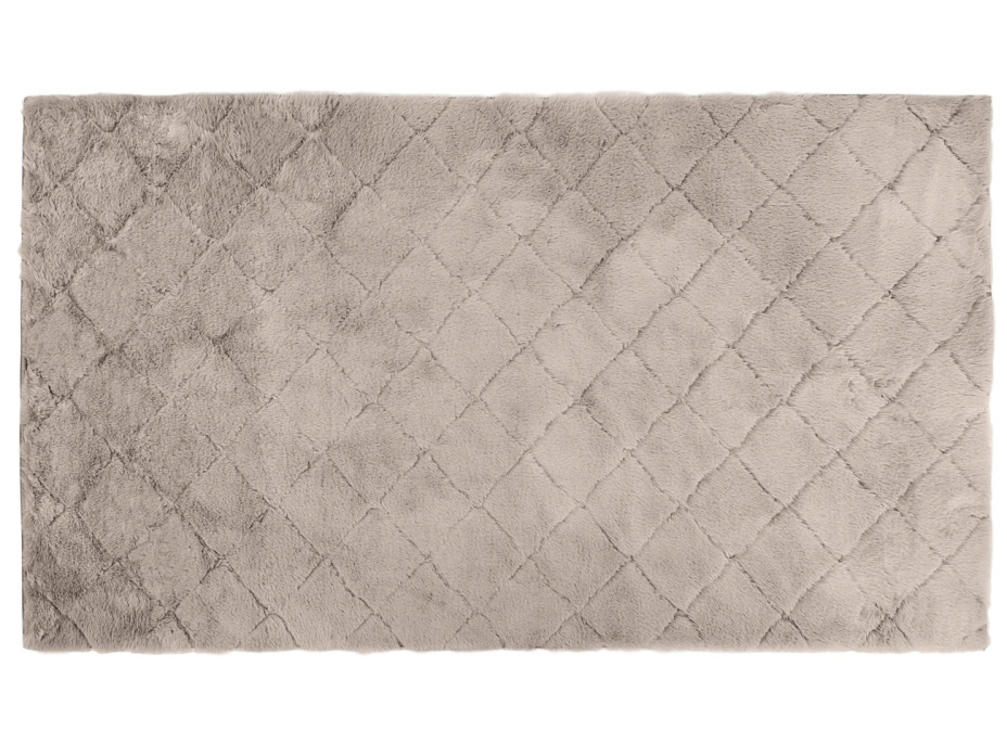 Kusový koberec OSLO TX pikovaný - taupe - imitácia králičej kožušiny