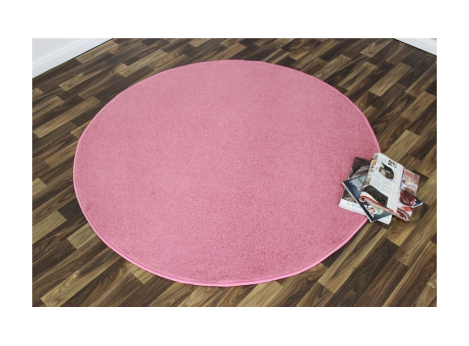 Kusový koberec Nasty 101147 Pink circle