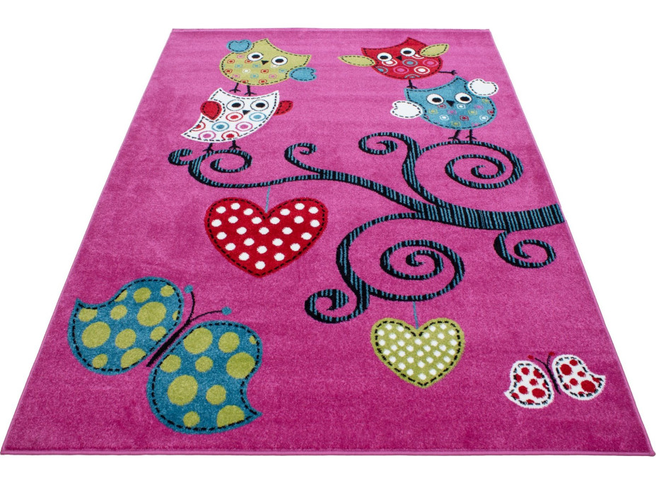 Detský kusový koberec Kids 420 lila