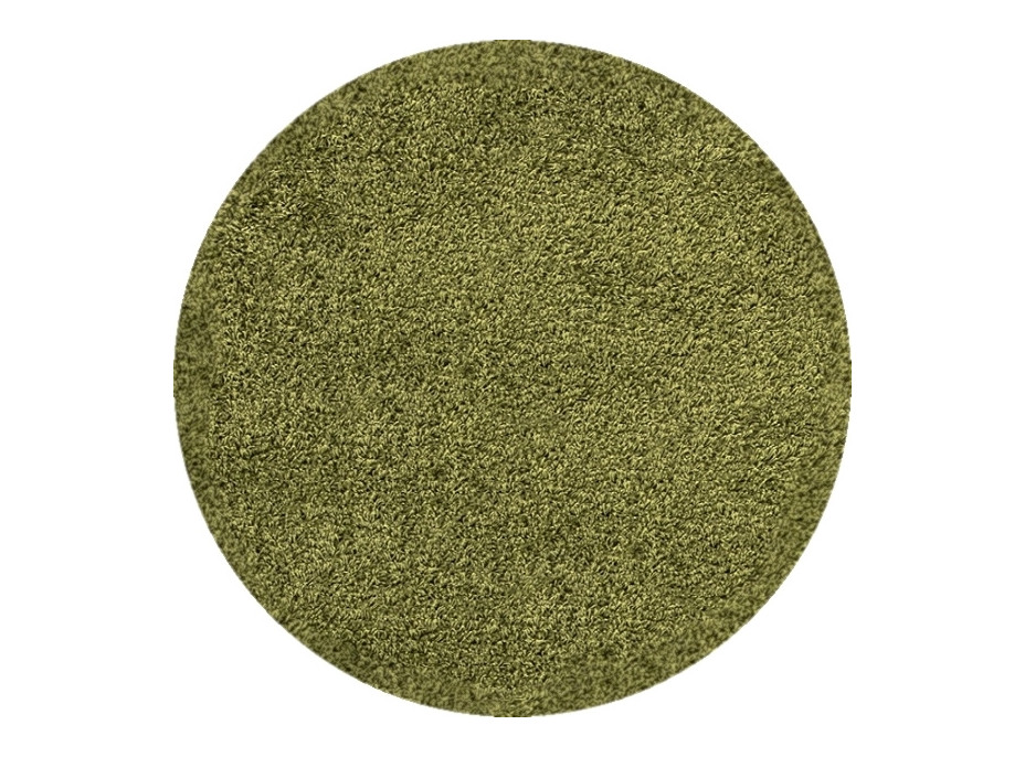 Kusový koberec Dream Shaggy 4000 Green circle