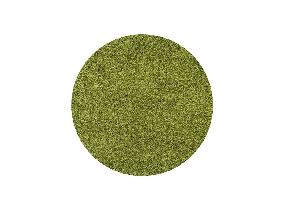 Kusový koberec Life Shaggy 1500 green circle