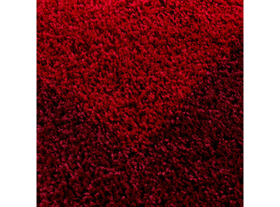 Kusový koberec Life Shaggy 1503 red circle