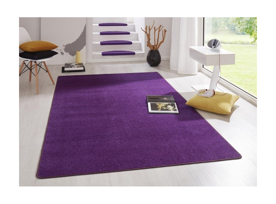 Fialový kusový koberec Fancy 103005 Lila