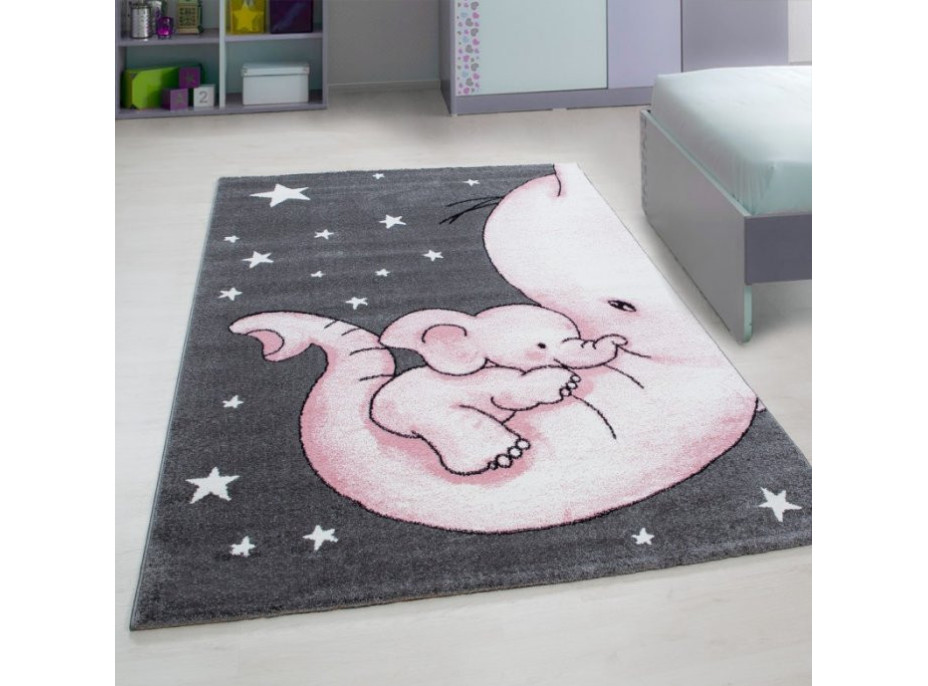 Detský kusový koberec Kids 560 pink
