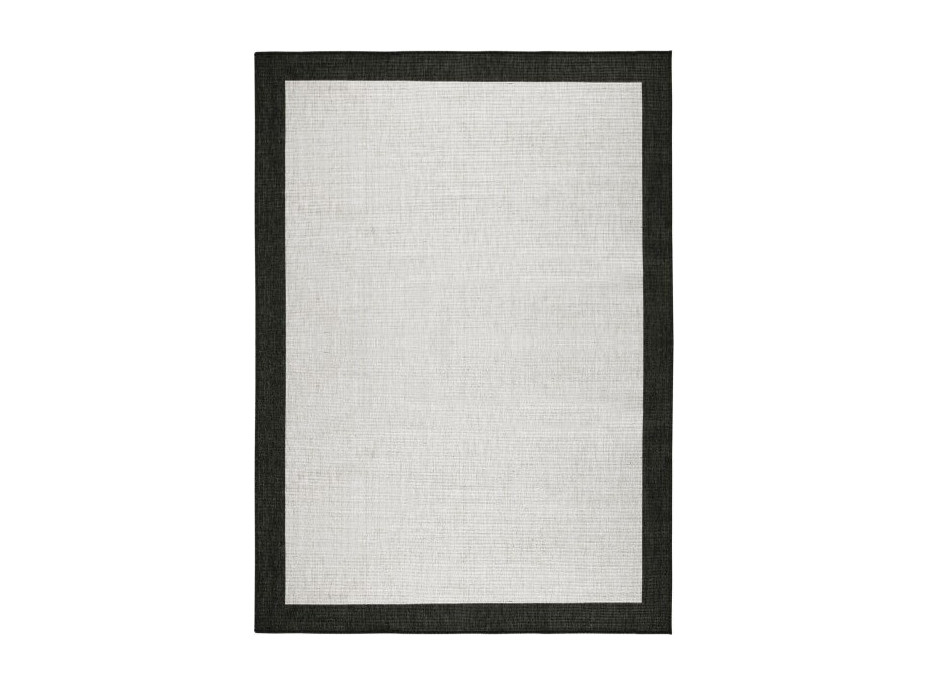 Kusový obojstranný koberec Twin 103105 creme black
