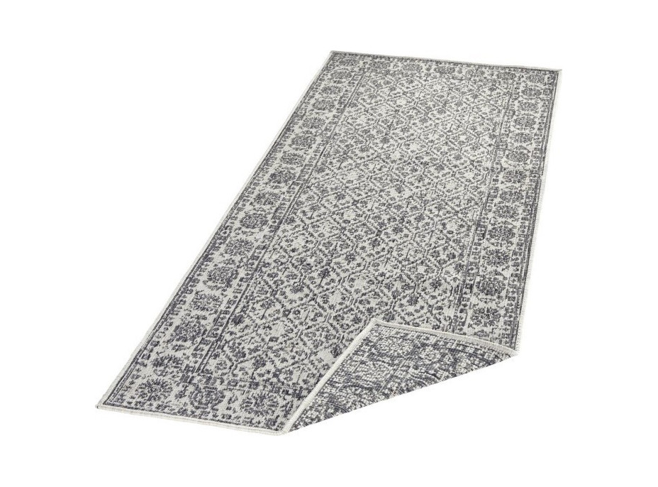 Kusový obojstranný koberec Twin 103116 grey creme