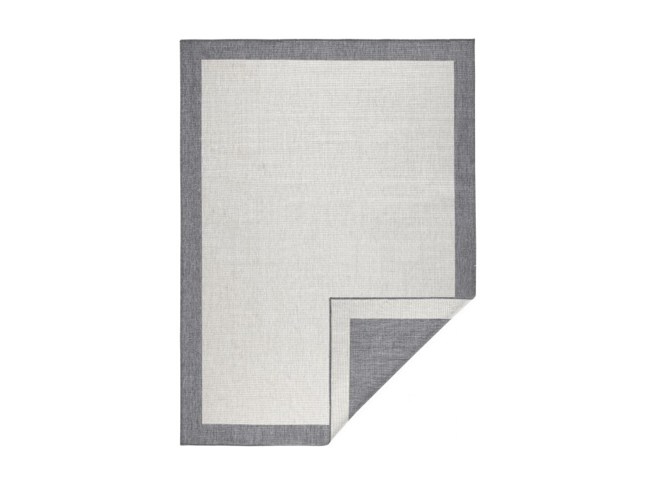 Kusový obojstranný koberec Twin 103108 creme grey
