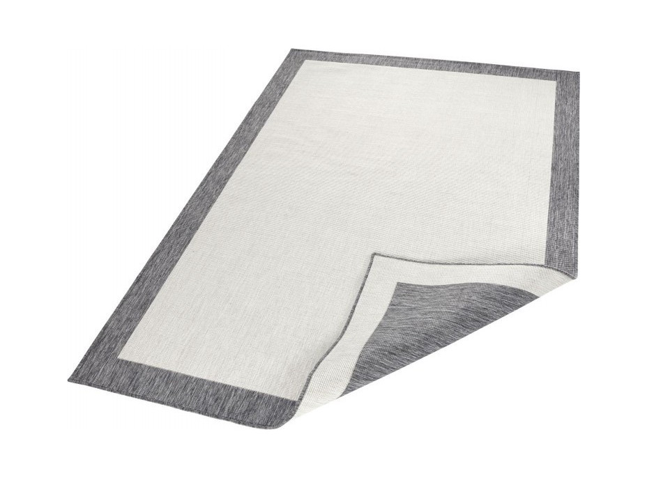 Kusový obojstranný koberec Twin 103108 creme grey