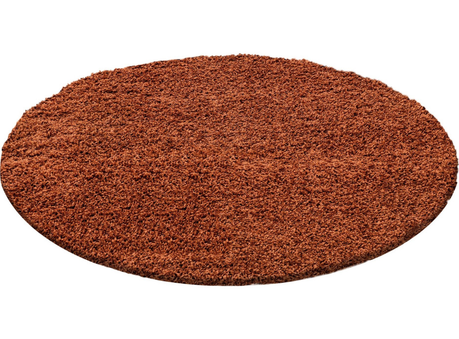 Kusový koberec Life Shaggy 1500 terra circle