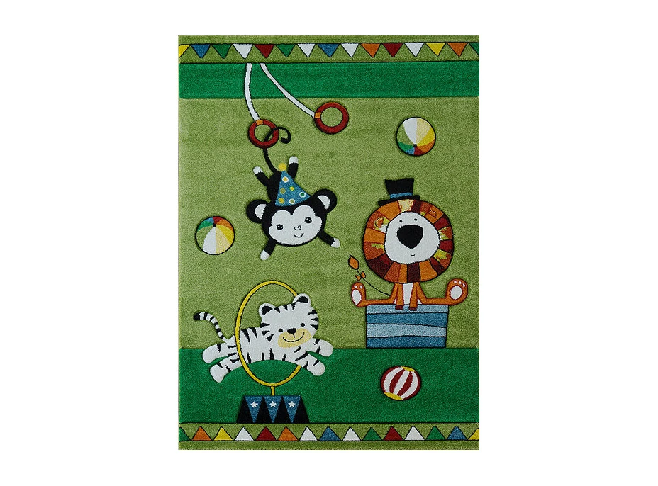 Detský kusový koberec Smart Kids 22316 Green