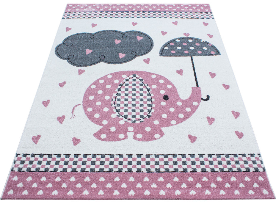 Detský kusový koberec Kids 570 pink